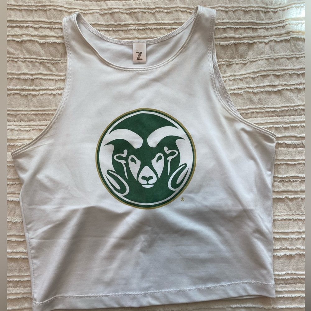 Razorback CSU cheer tank